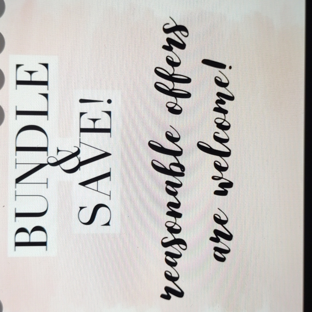 Bundle for Discount / Offers Welcome